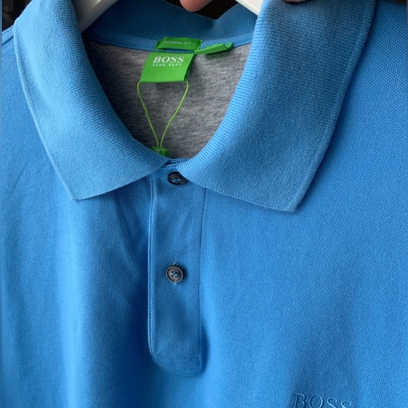 BOSS modern-fit polo shirt with logo embroidery - Picture 9 of 16